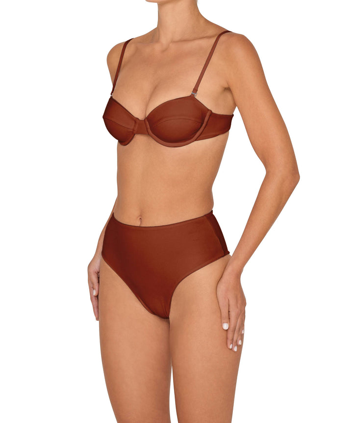 BSWS-T145 Balconette Underwire Top With Removable Straps
