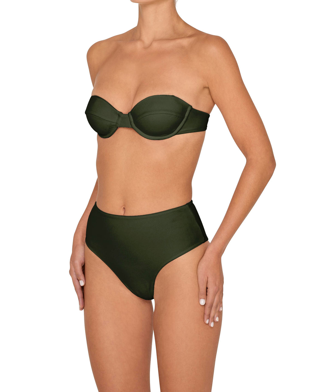 BSWS-B145 Highwaisted Bottom Cheeky Coverage
