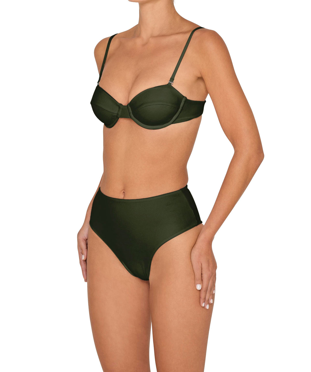 BSWS-B145 Highwaisted Bottom Cheeky Coverage