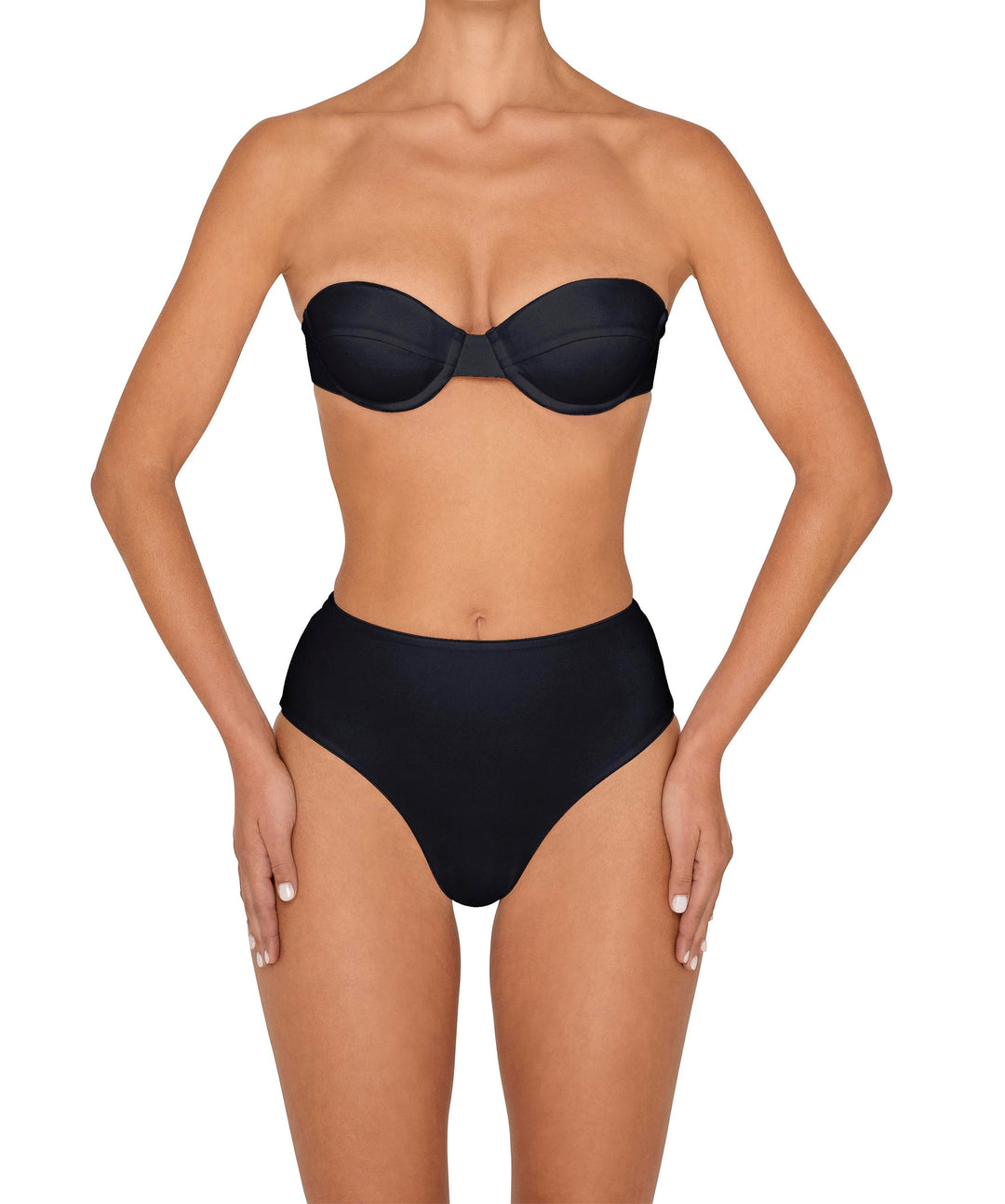 BSWS-B145 Highwaisted Bottom Cheeky Coverage