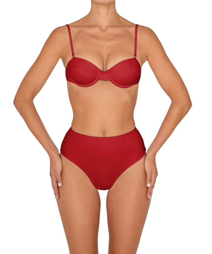 BSWS-T145 Balconette Underwire Top With Removable Straps