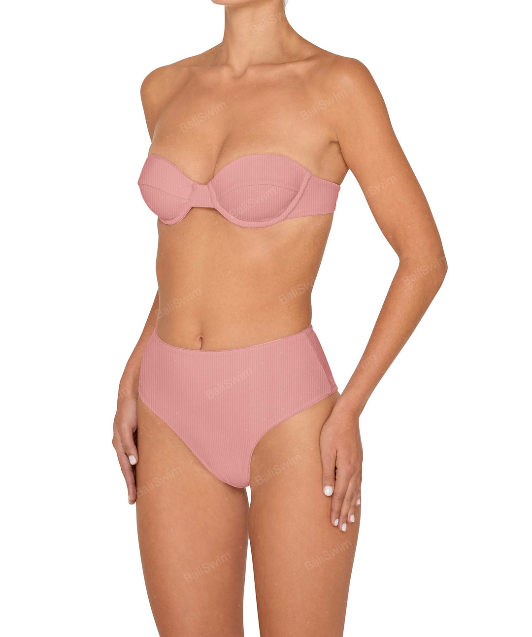 BSWS-B145 Highwaisted Bottom Cheeky Coverage