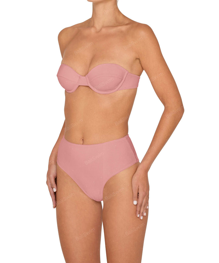 BSWS-B145 Highwaisted Bottom Cheeky Coverage