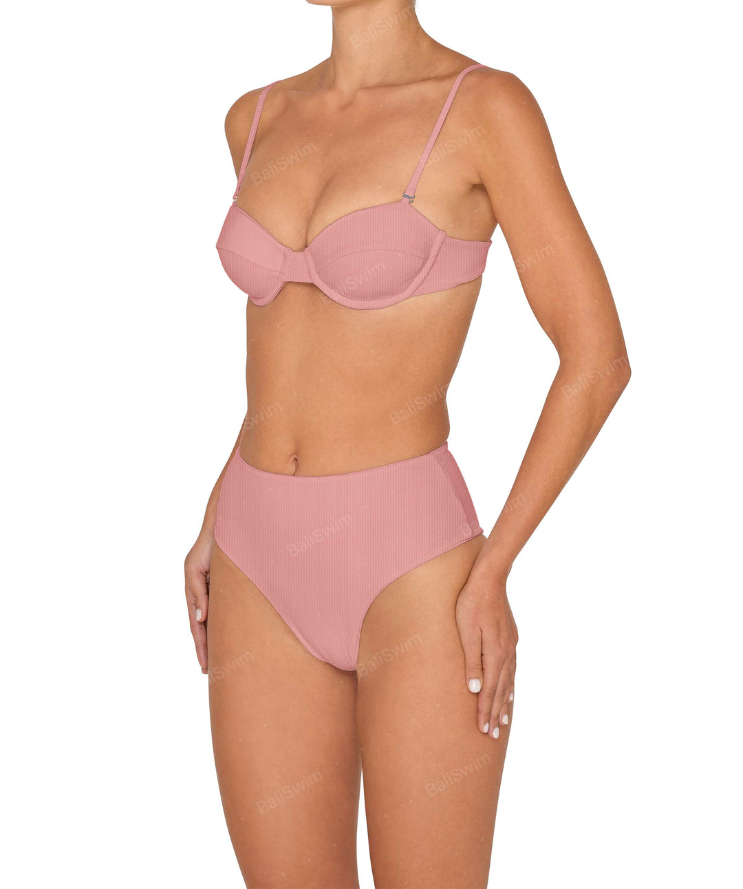 BSWS-B145 Highwaisted Bottom Cheeky Coverage