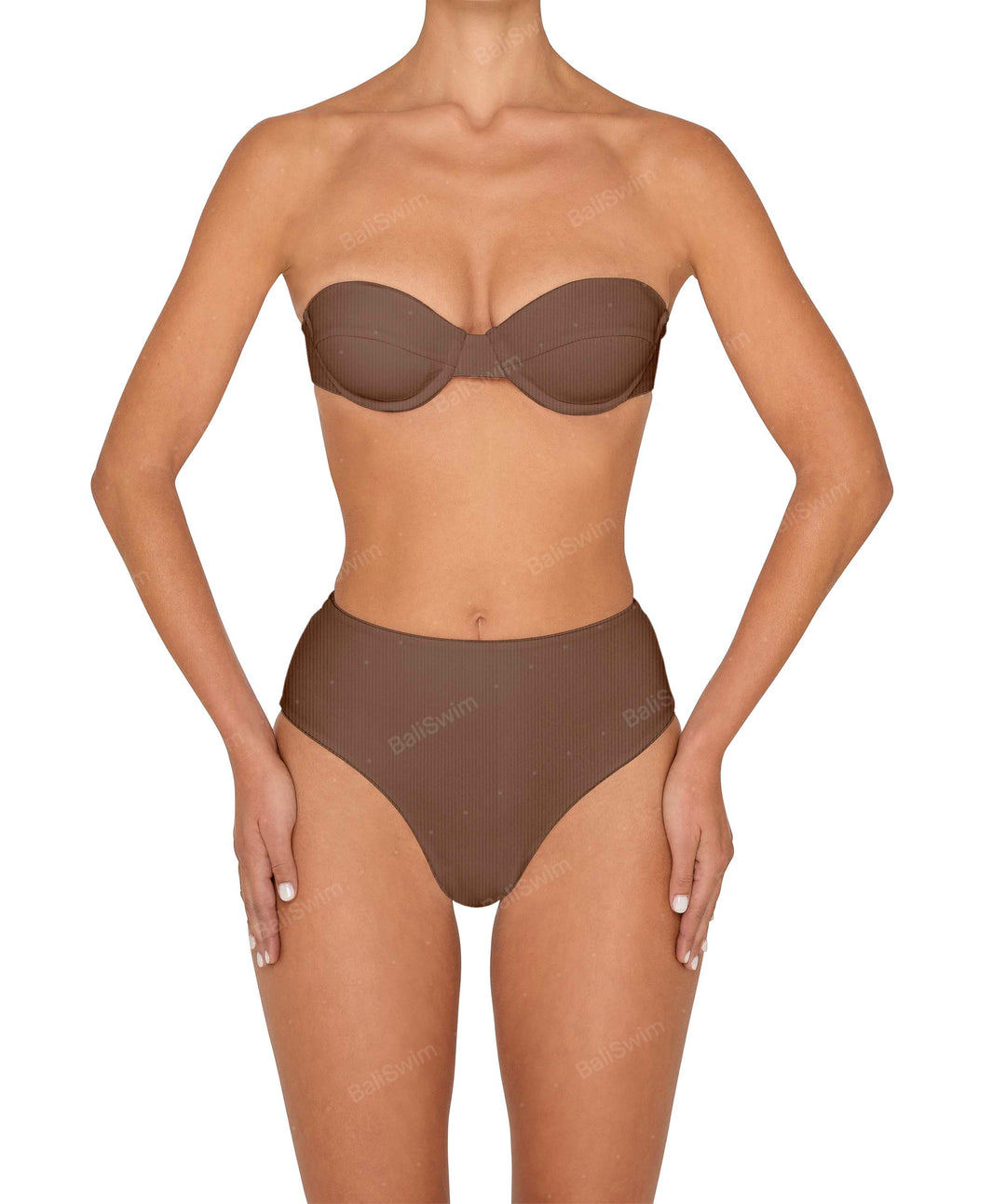 BSWS-B145 Highwaisted Bottom Cheeky Coverage
