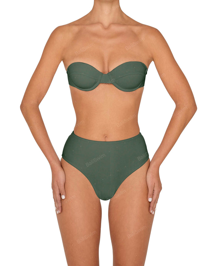 BSWS-B145 Highwaisted Bottom Cheeky Coverage