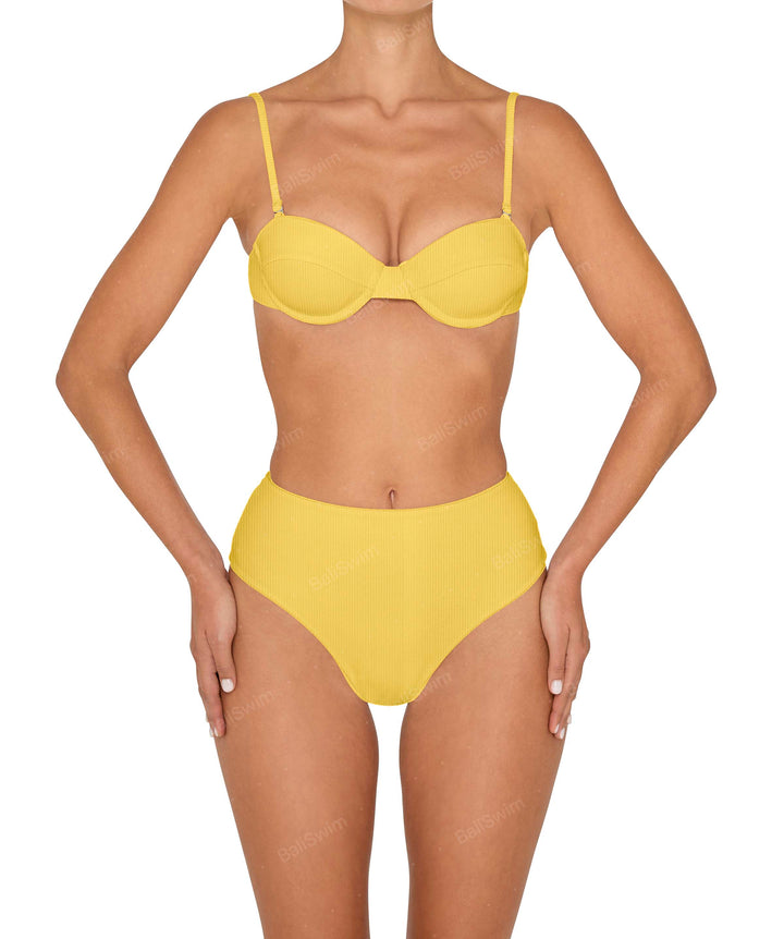 BSWS-T145 Balconette Underwire Top With Removable Straps