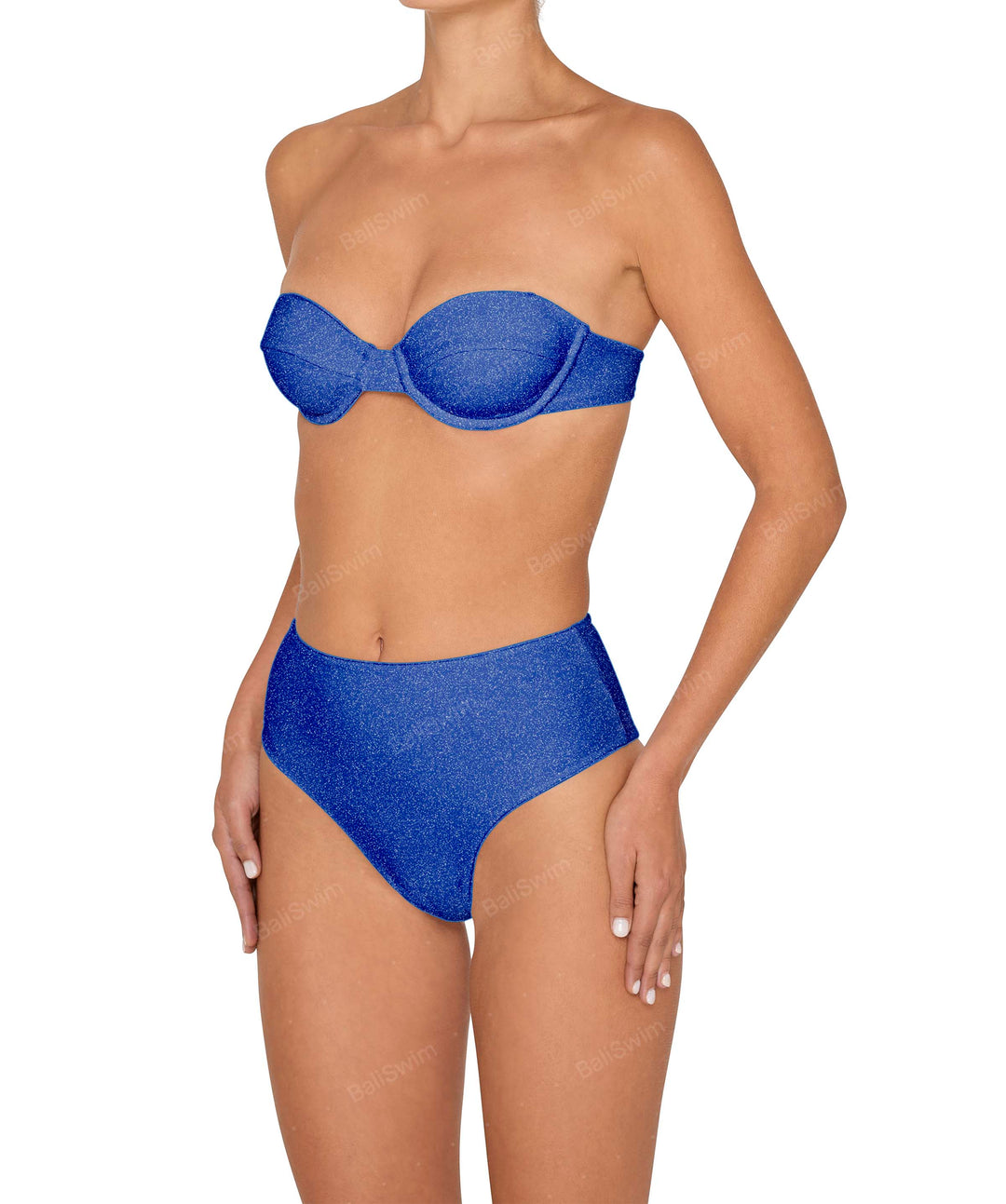 BSWS-T145 Balconette underwire top with removable straps
