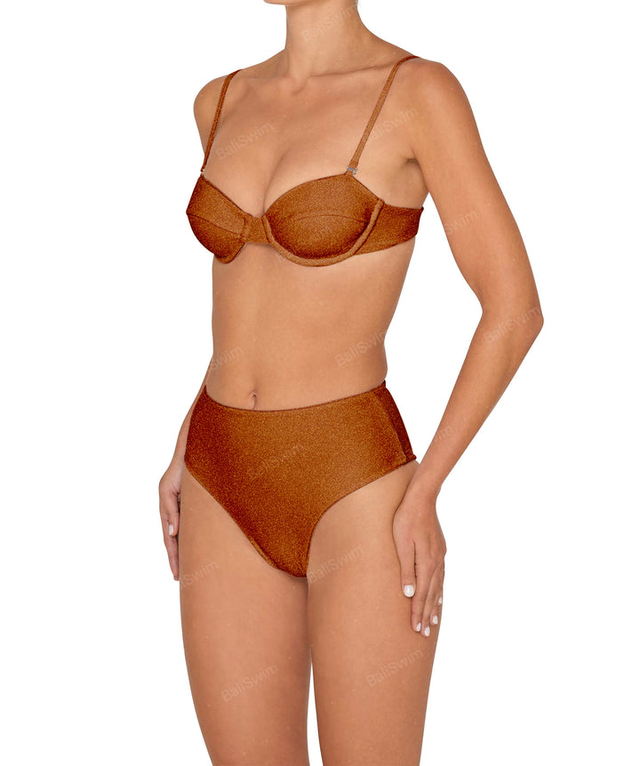 BSWS-B145 Highwaisted bottom cheeky coverage