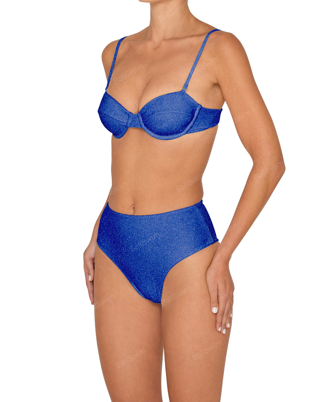 BSWS-T145 Balconette underwire top with removable straps