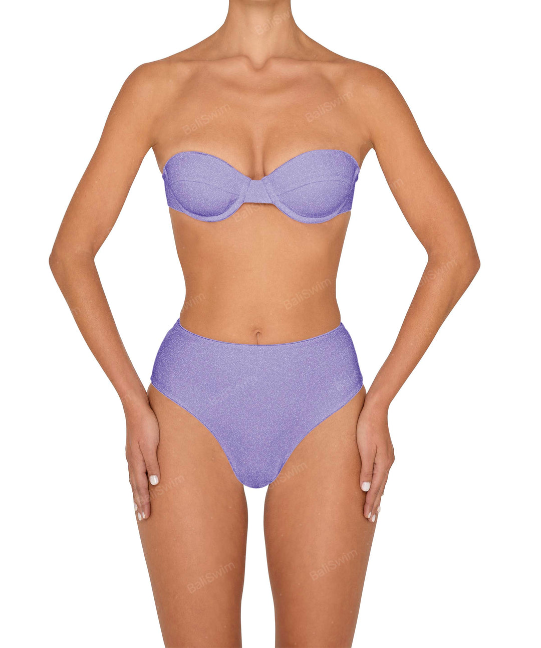 BSWS-B145 Highwaisted bottom cheeky coverage