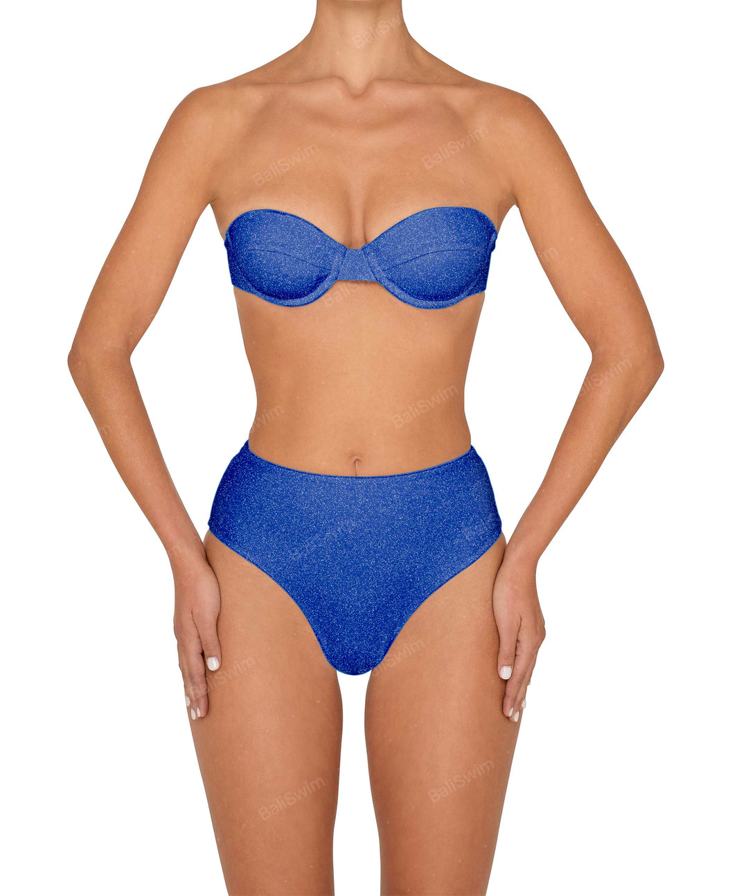 BSWS-T145 Balconette underwire top with removable straps