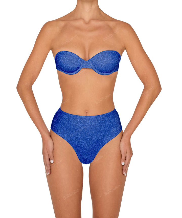 BSWS-T145 Balconette underwire top with removable straps