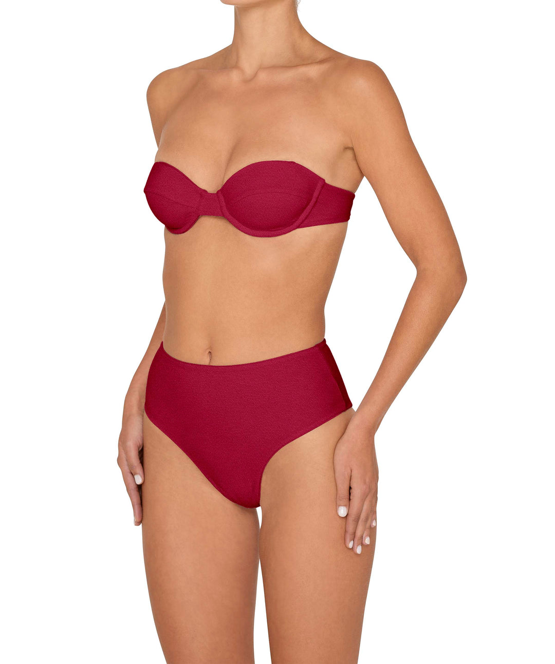 BSWS-B145 Highwaisted Bottom Cheeky Coverage