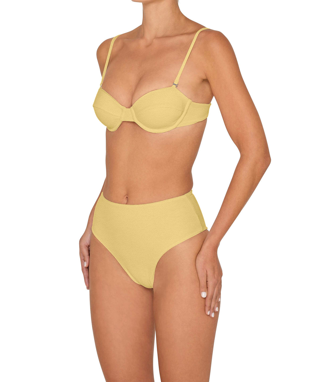 BSWS-B145 Highwaisted Bottom Cheeky Coverage