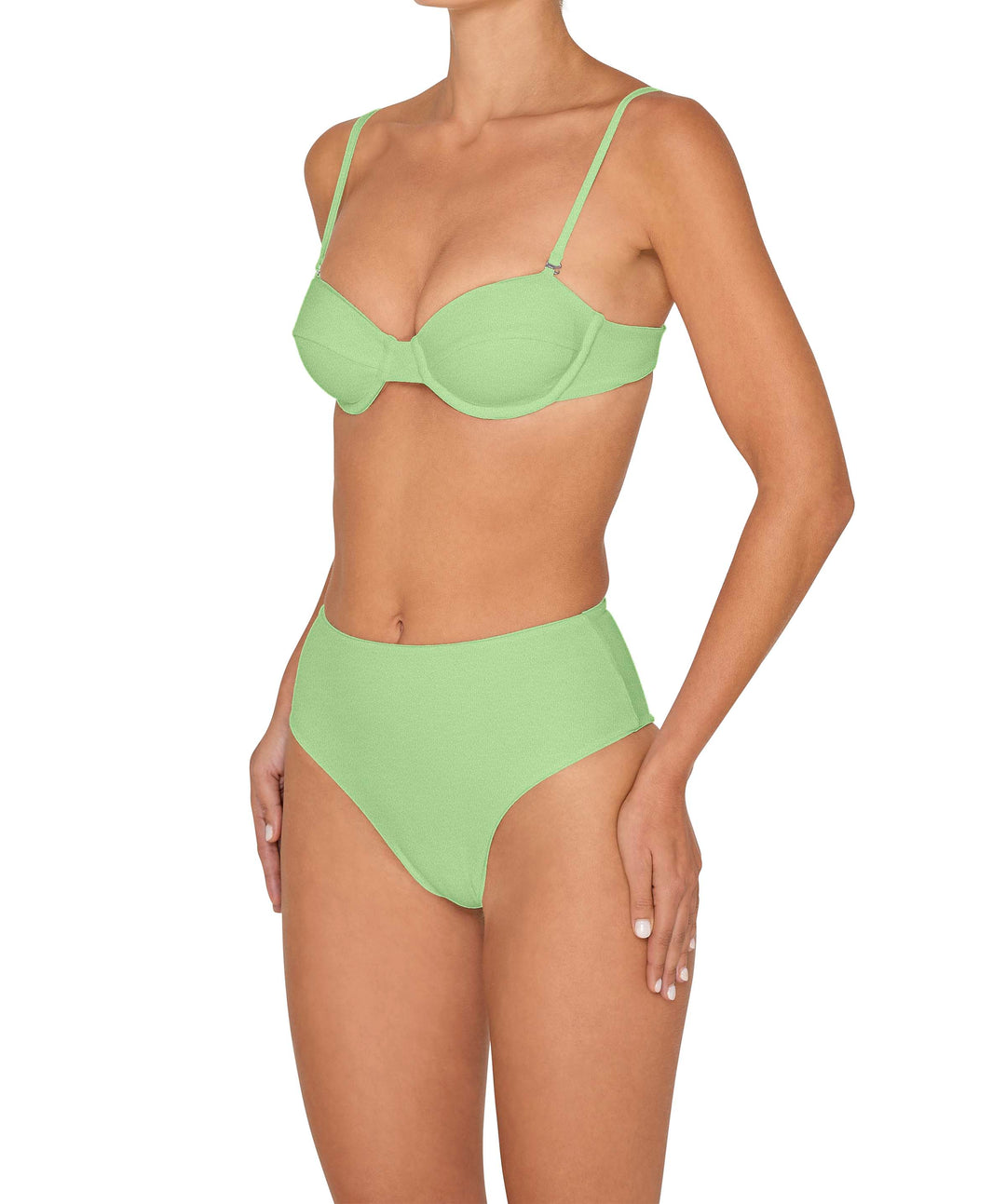 BSWS-B145 Highwaisted Bottom Cheeky Coverage
