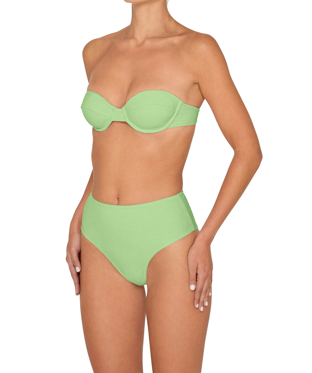BSWS-B145 Highwaisted Bottom Cheeky Coverage