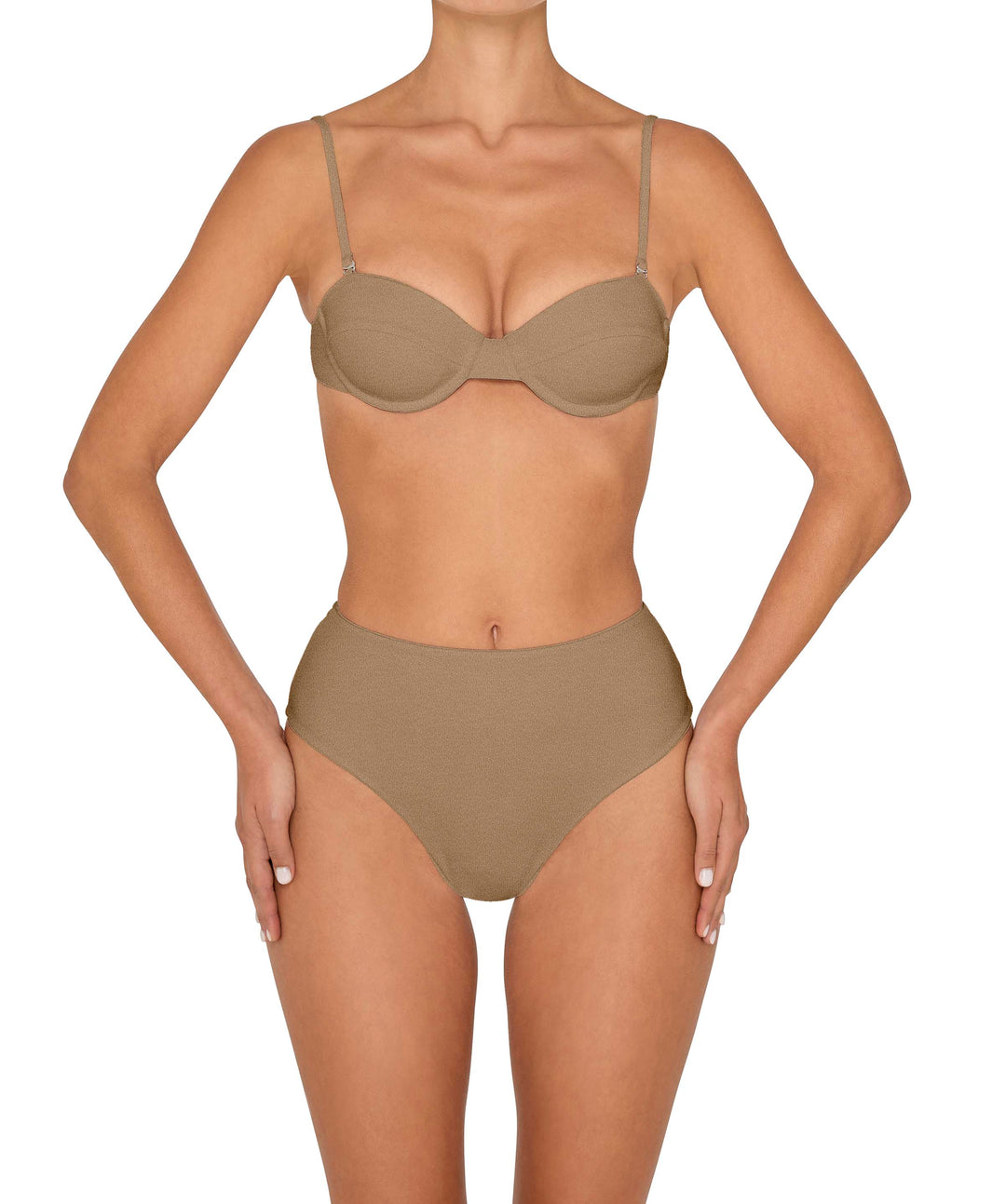 BSWS-B145 Highwaisted Bottom Cheeky Coverage