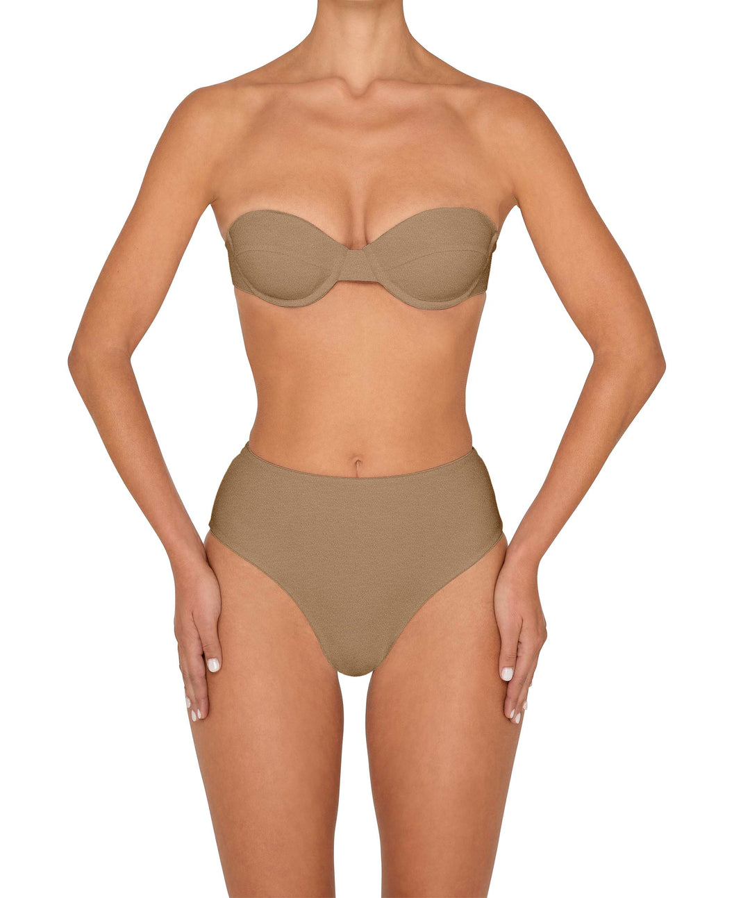BSWS-B145 Highwaisted Bottom Cheeky Coverage