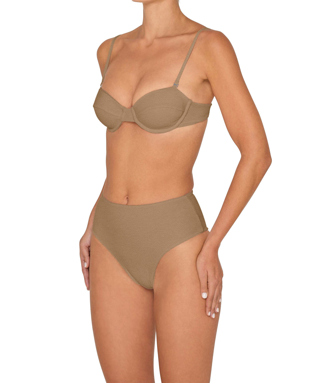 BSWS-B145 Highwaisted Bottom Cheeky Coverage