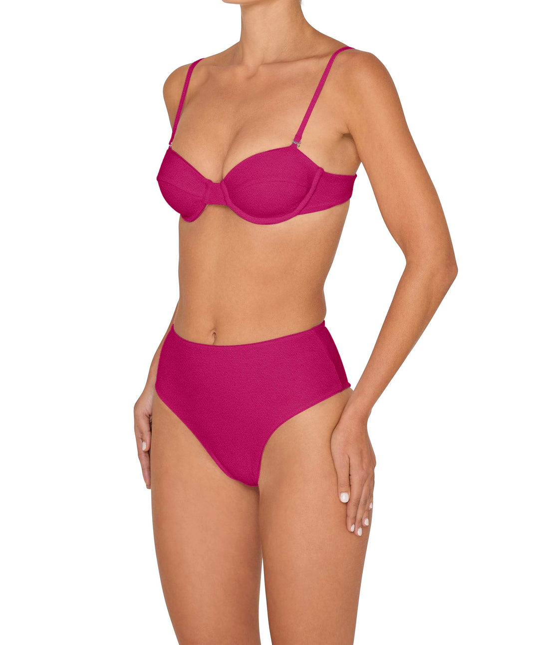 BSWS-B145 Highwaisted Bottom Cheeky Coverage