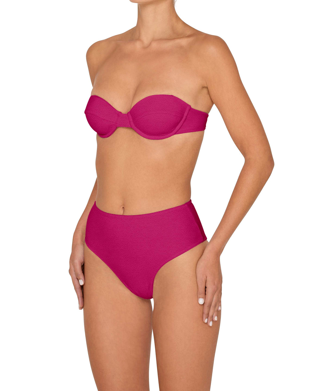 BSWS-B145 Highwaisted Bottom Cheeky Coverage