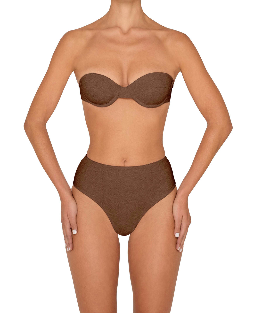 BSWS-B145 Highwaisted Bottom Cheeky Coverage