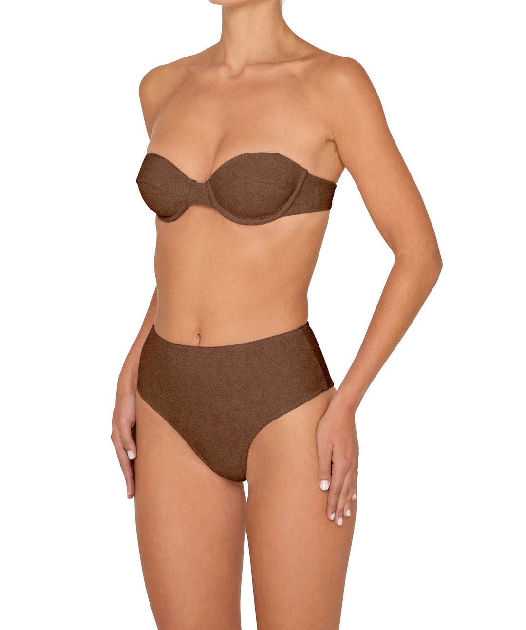 BSWS-B145 Highwaisted Bottom Cheeky Coverage