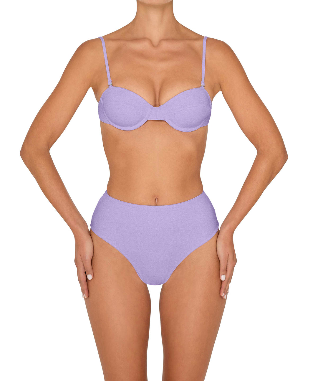 BSWS-B145 Highwaisted Bottom Cheeky Coverage