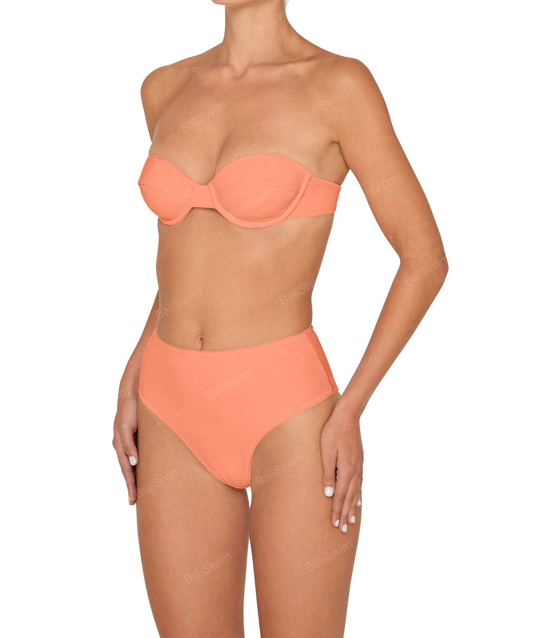 BSWS-B145 Highwaisted Bottom Cheeky Coverage
