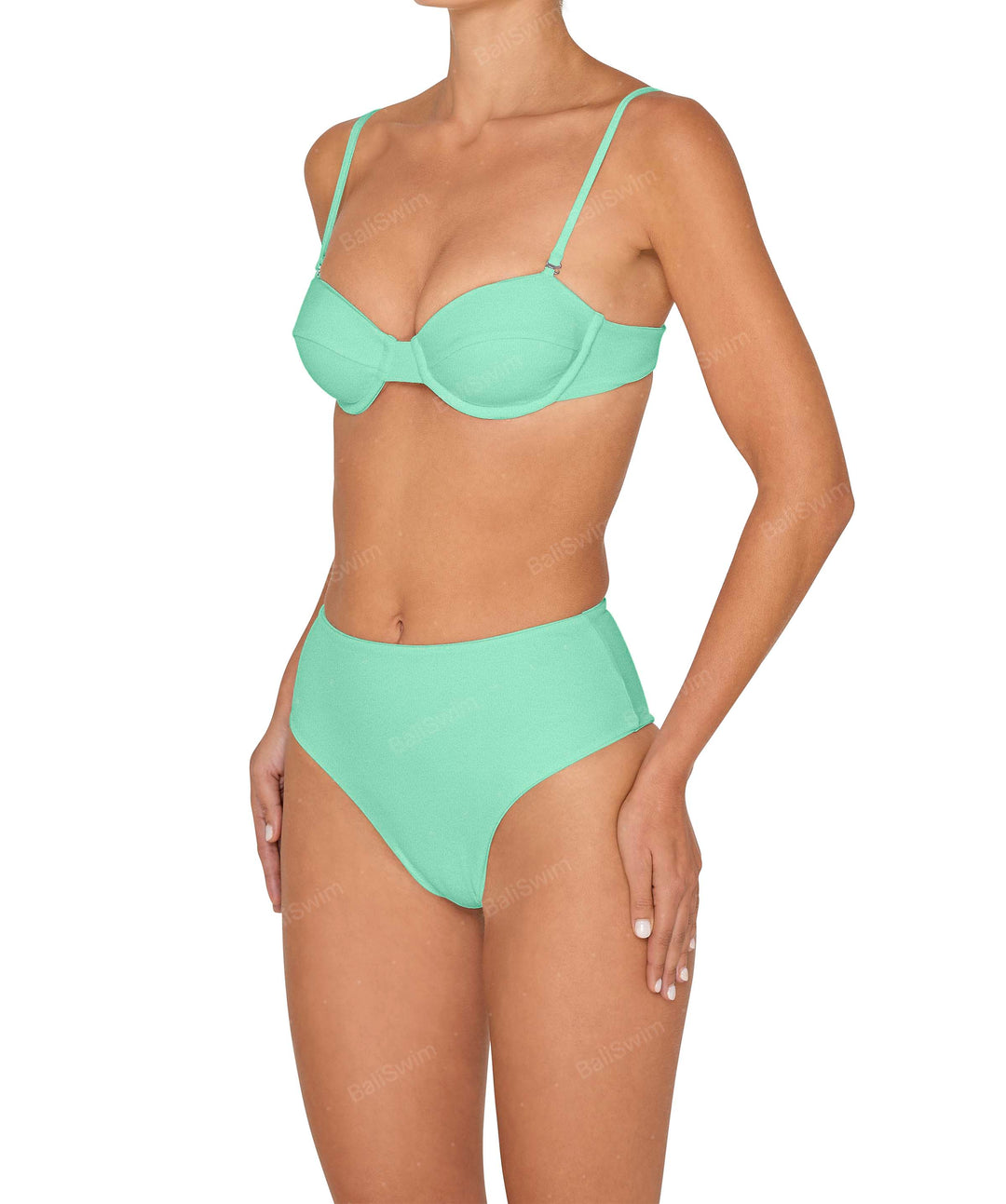 BSWS-B145 Highwaisted Bottom Cheeky Coverage