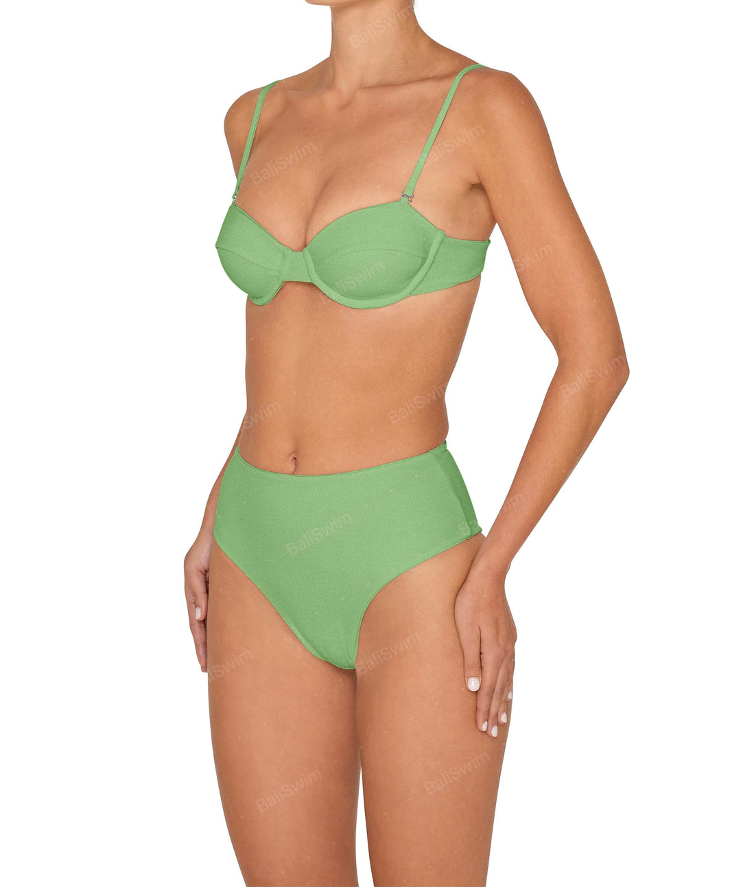 BSWS-B145 Highwaisted Bottom Cheeky Coverage