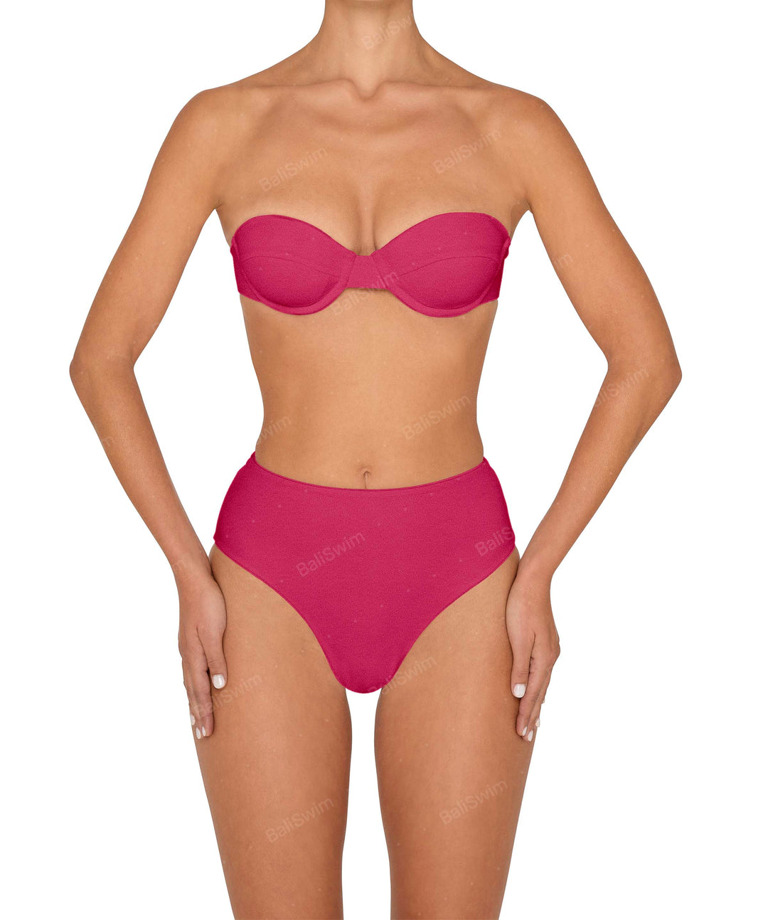 BSWS-B145 Highwaisted Bottom Cheeky Coverage