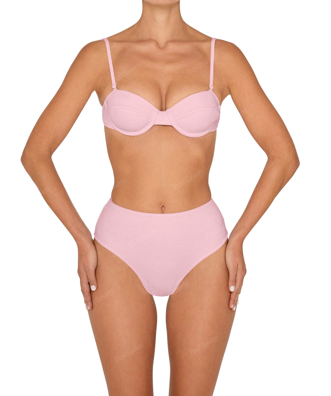 BSWS-T145 Balconette Underwire Top With Removable Straps