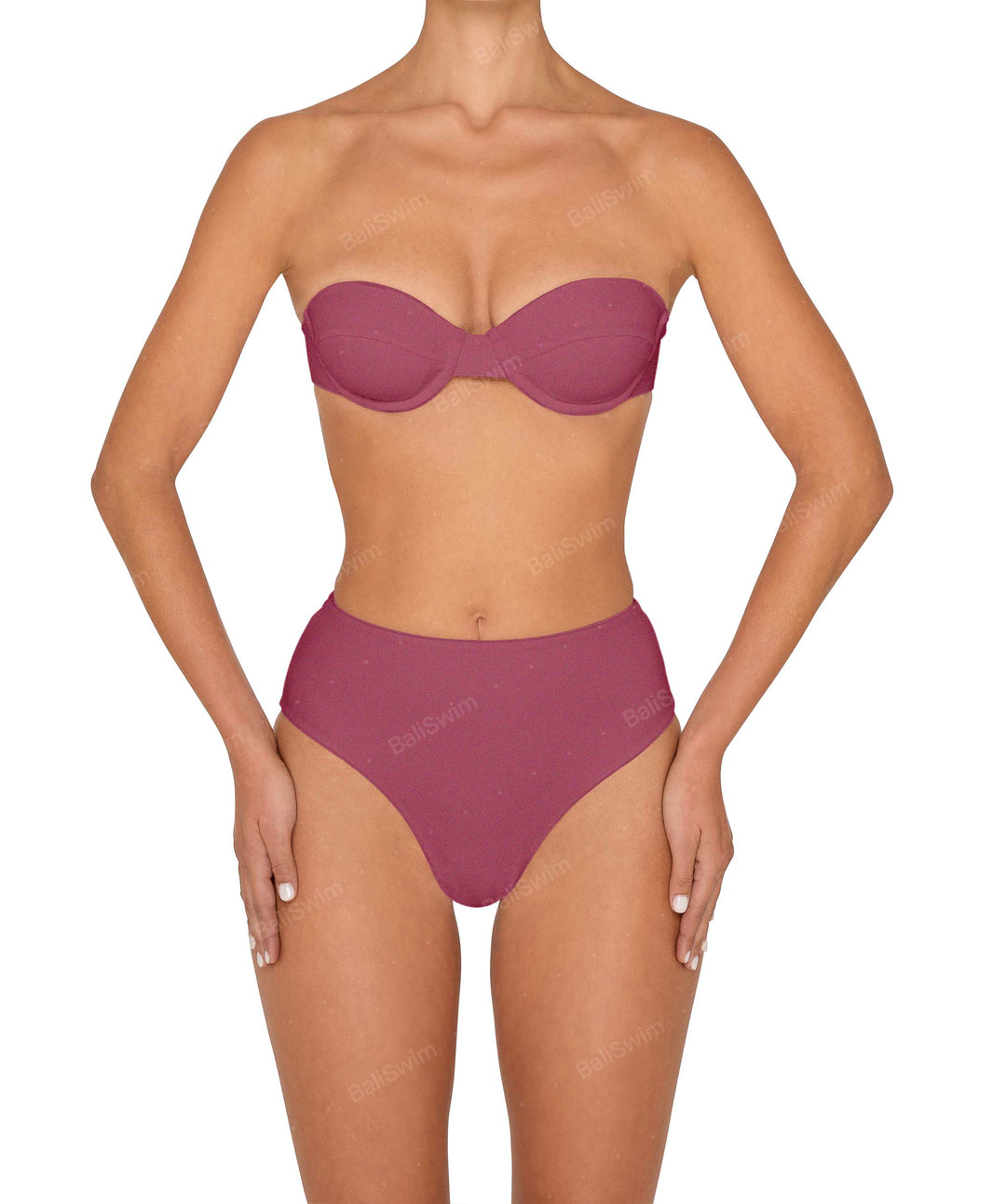 BSWS-T145 Balconette Underwire Top With Removable Straps