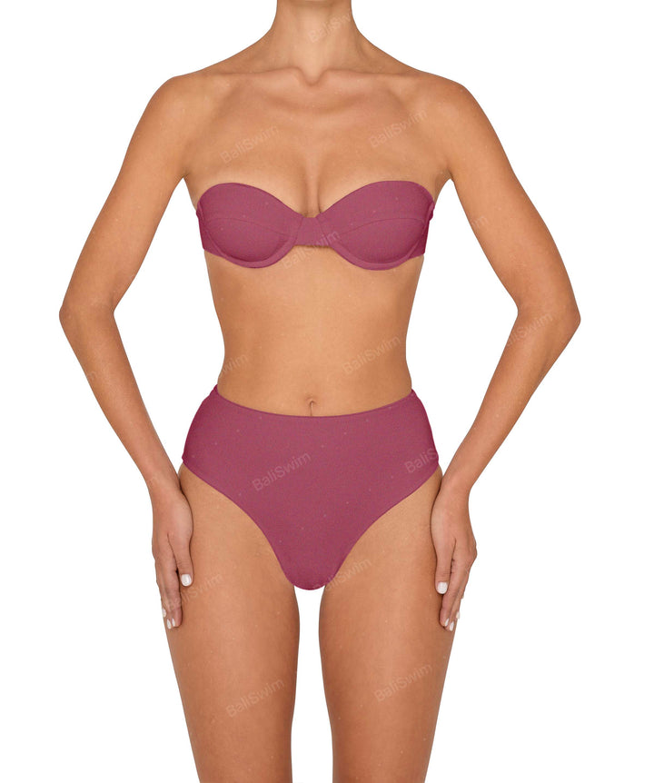 BSWS-T145 Balconette Underwire Top With Removable Straps