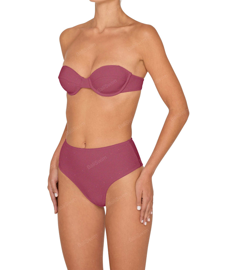 BSWS-T145 Balconette Underwire Top With Removable Straps