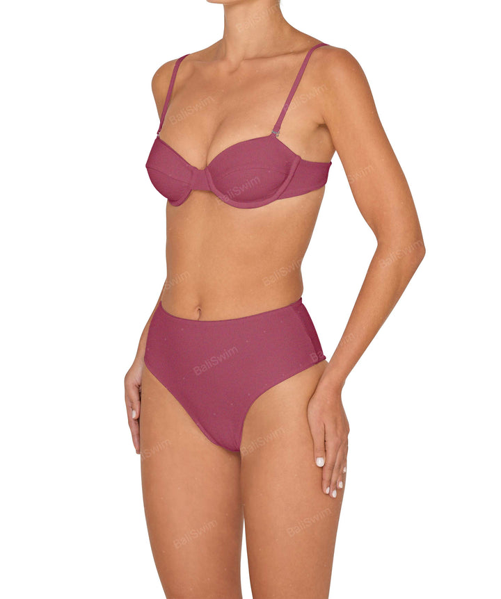 BSWS-T145 Balconette Underwire Top With Removable Straps