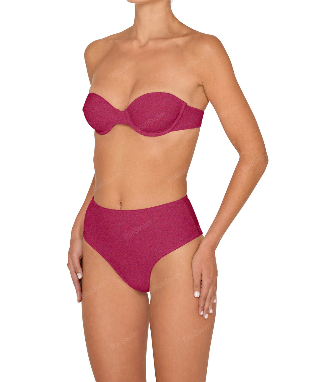BSWS-B145 Highwaisted Bottom Cheeky Coverage