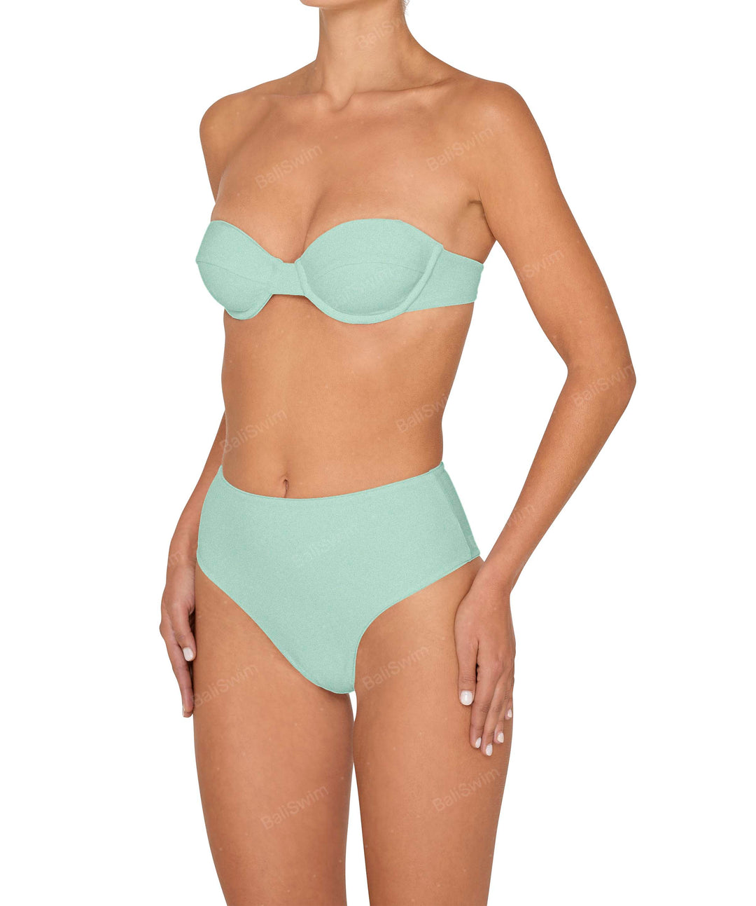 BSWS-T145 Balconette Underwire Top With Removable Straps