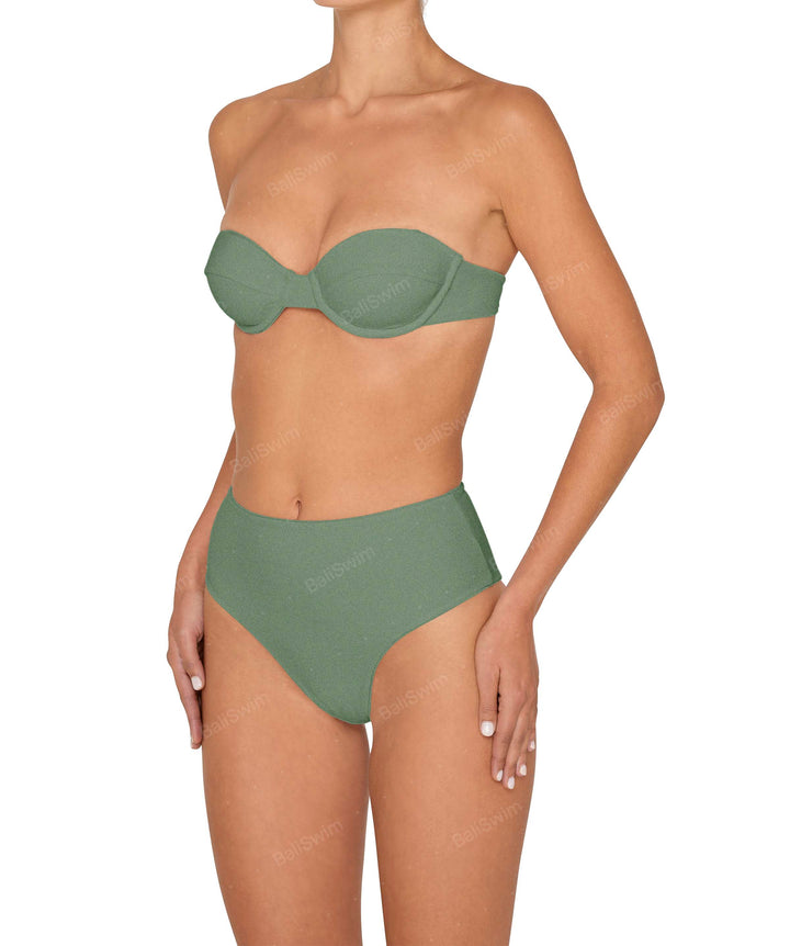 BSWS-T145 Balconette Underwire Top With Removable Straps