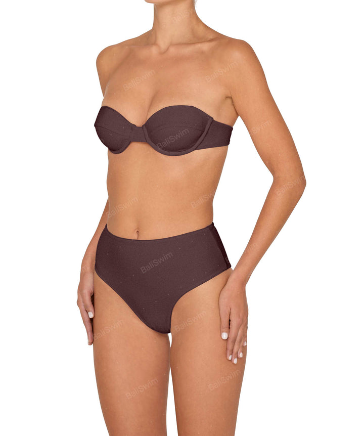 BSWS-B145 Highwaisted Bottom Cheeky Coverage