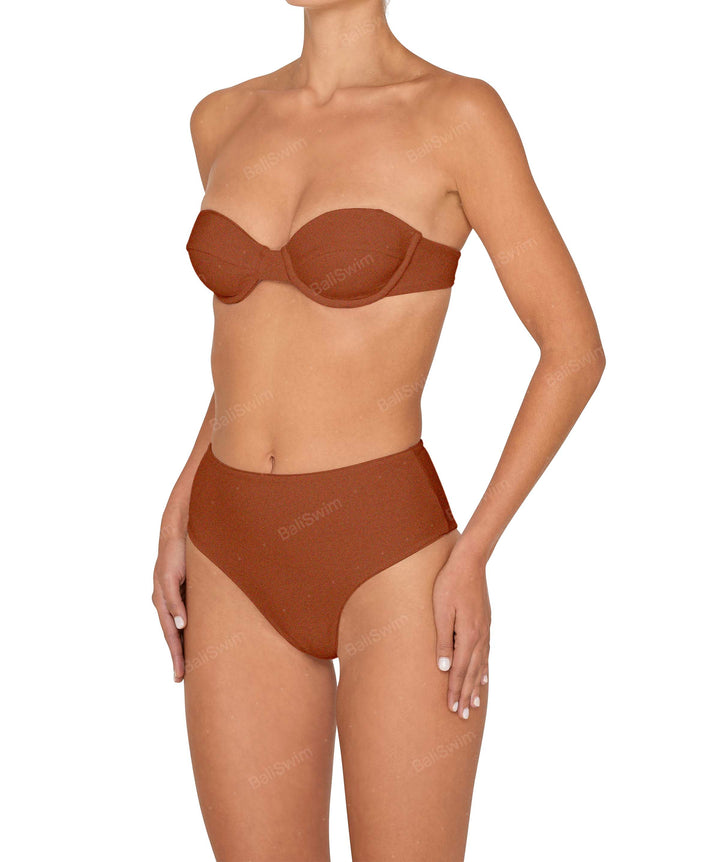 BSWS-T145 Balconette Underwire Top With Removable Straps