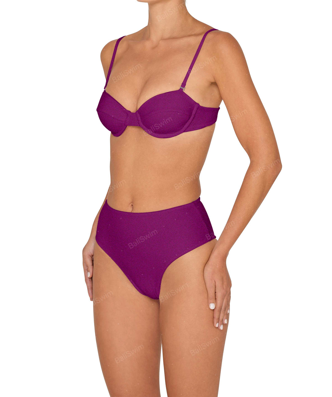 BSWS-B145 Highwaisted Bottom Cheeky Coverage