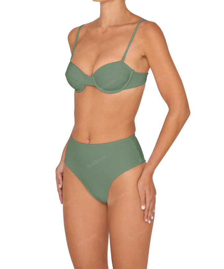 BSWS-T145 Balconette Underwire Top With Removable Straps