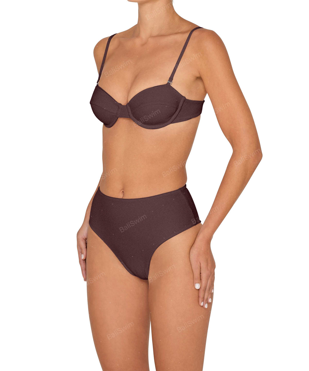 BSWS-B145 Highwaisted Bottom Cheeky Coverage