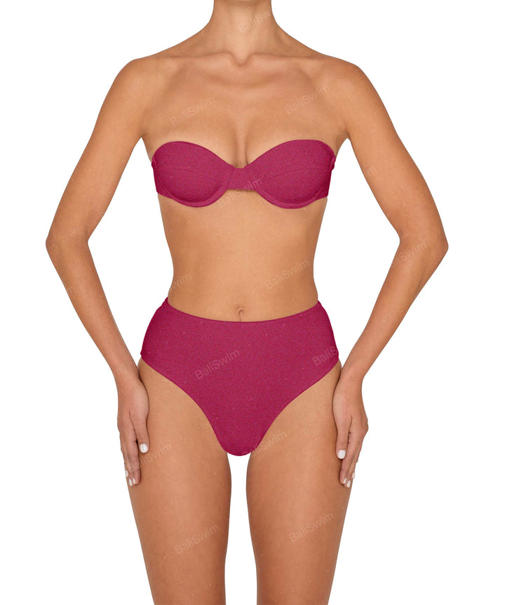 BSWS-B145 Highwaisted Bottom Cheeky Coverage