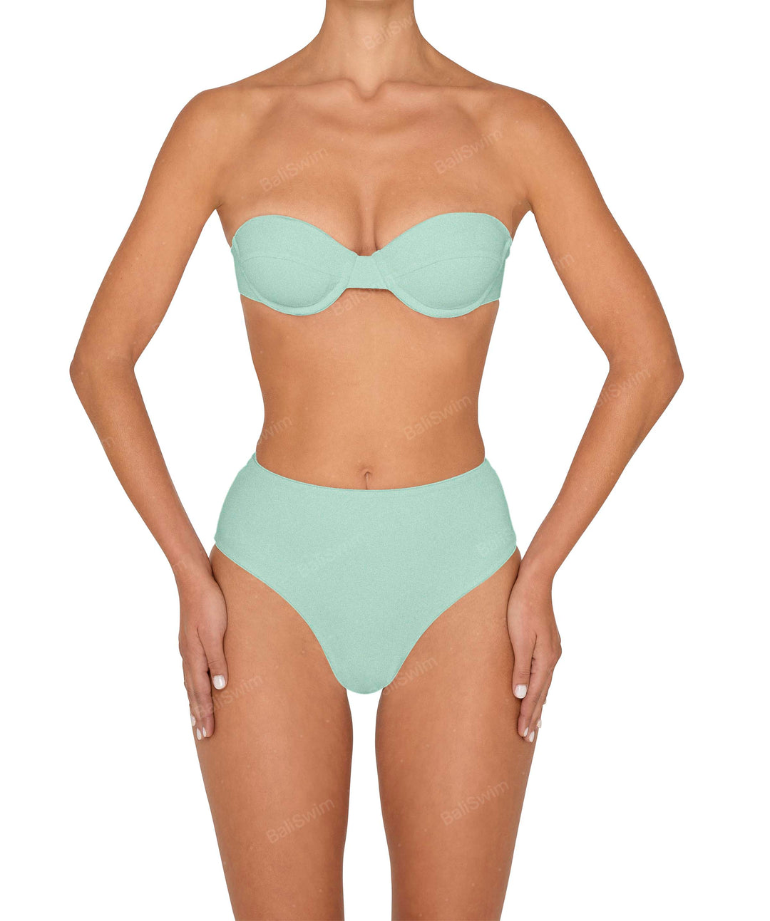 BSWS-T145 Balconette Underwire Top With Removable Straps