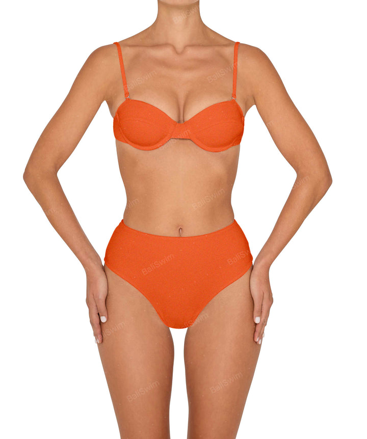 BSWS-T145 Balconette Underwire Top With Removable Straps