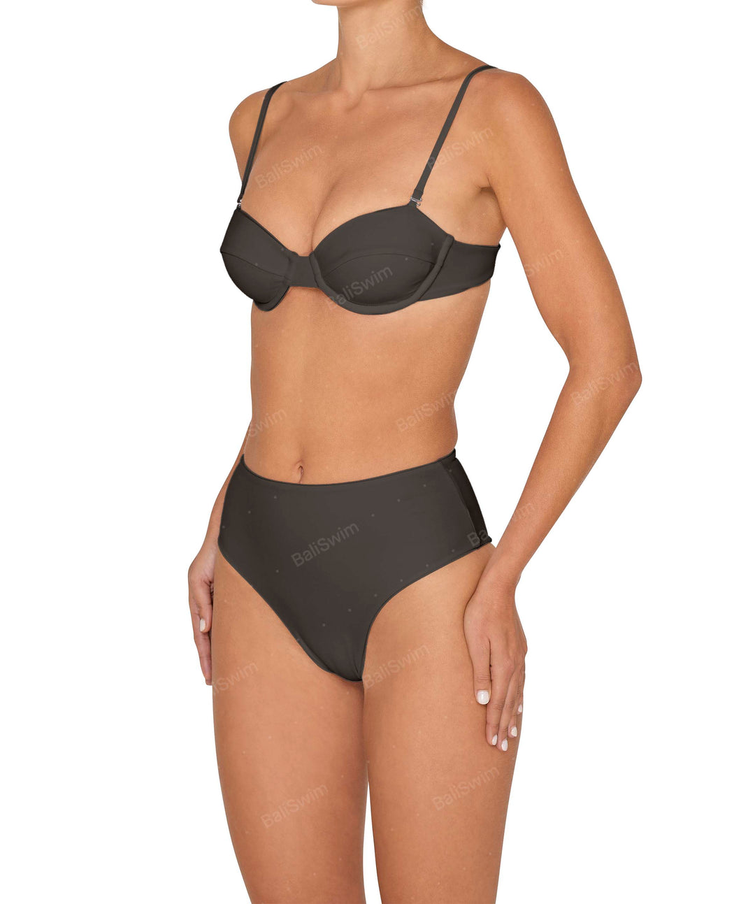 BSWS-B145 Highwaisted Bottom Cheeky Coverage